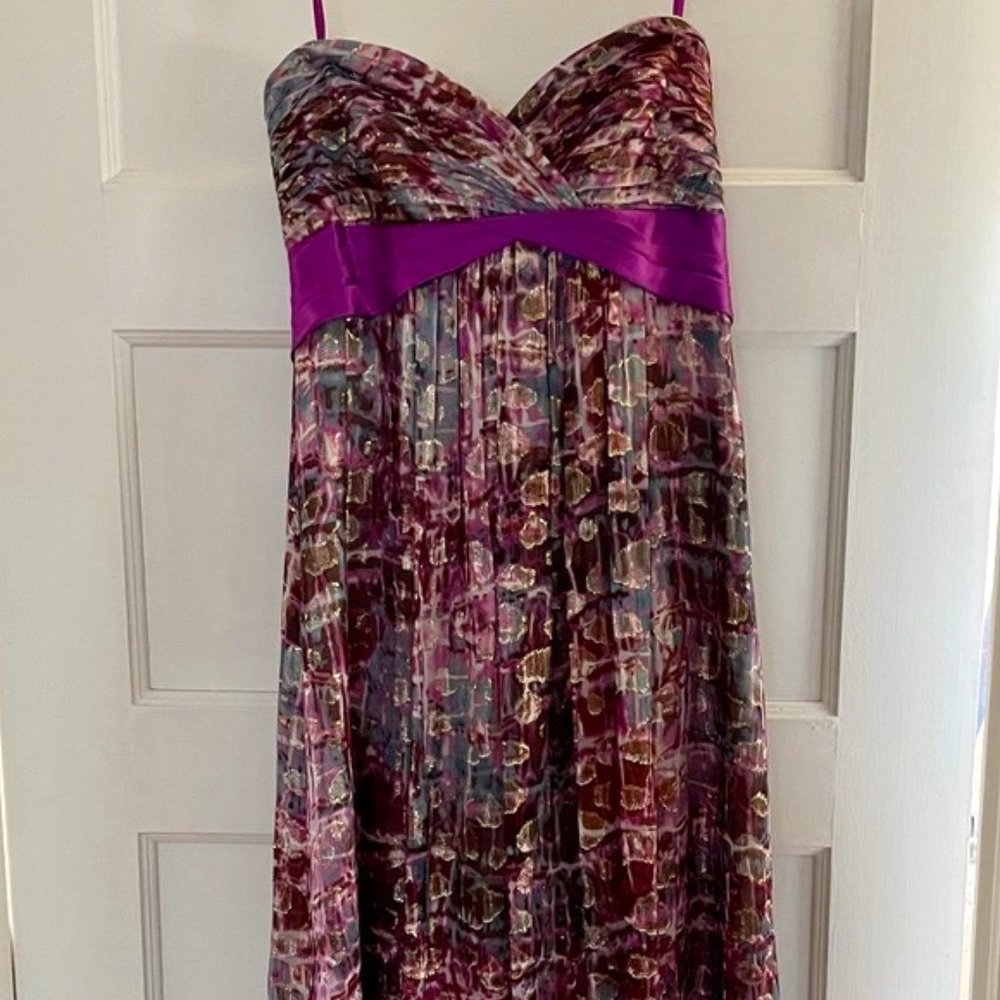 BCBGMaxAzria Strapless Maxi Dress